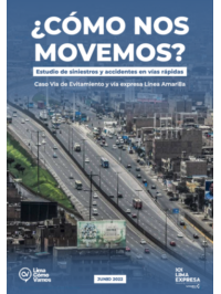 ¿Cómo nos movemos? Estudio de siniestros y accidentes en vías rápidas: Caso Vía de Evitamiento y vía expresa Línea Amarilla.
